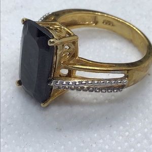 Black onyx ring size 6